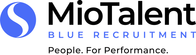 Logo MioTalent – Blue Recruitment, Partner von RG Textil