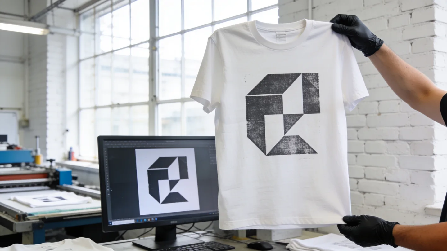 Design-Freigabe — Ablauf bei RG Textil in Berlin (KI-generierte Illustration)