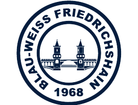 Vereinswappen Blau-Weiss Friedrichshain 1968