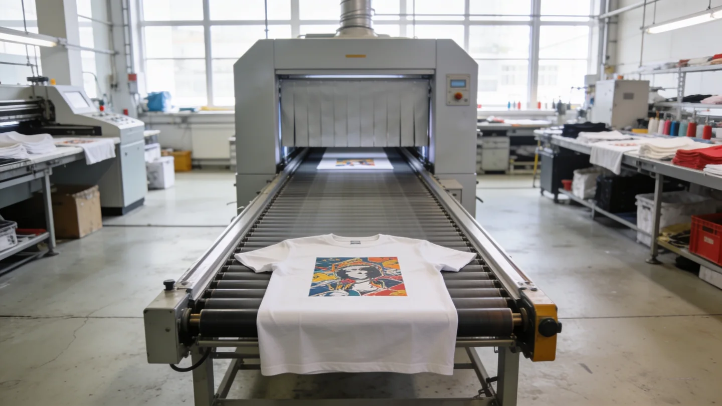 Direktdruck bei RG Textil, Schritt 04: Kontrolle und Versand