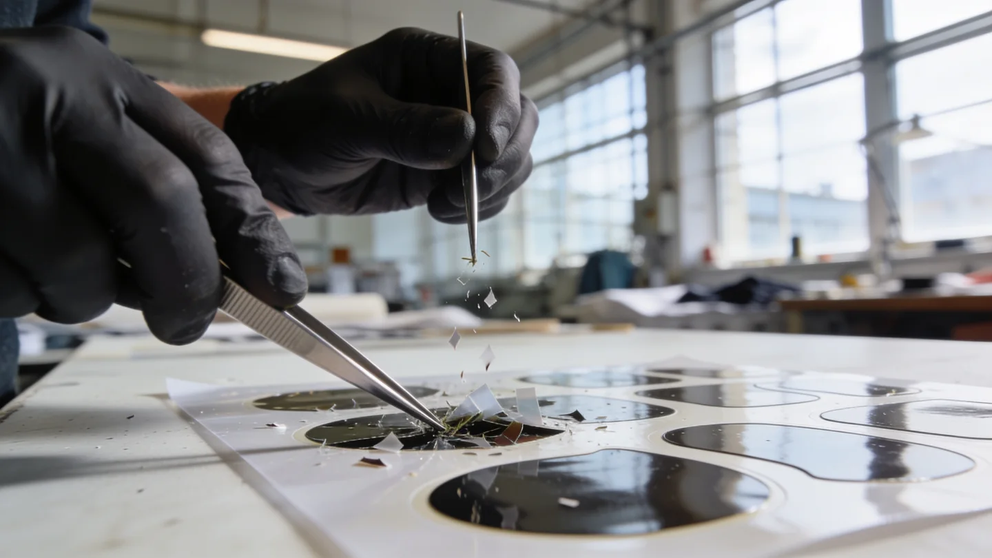 Flexdruck bei RG Textil, Schritt 03: Auflage drucken