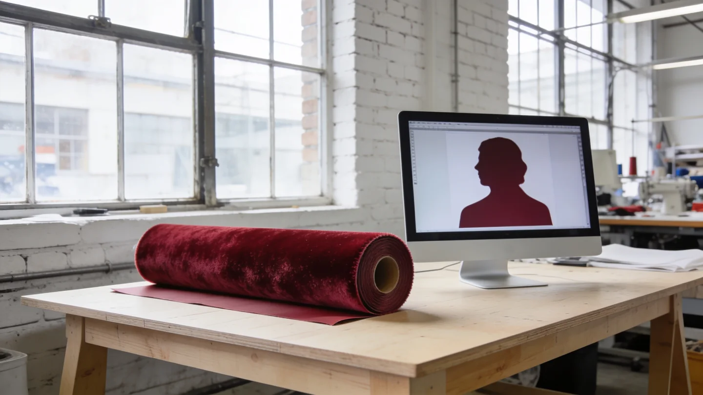 Flockdruck bei RG Textil, Schritt 01: Druckdaten prüfen