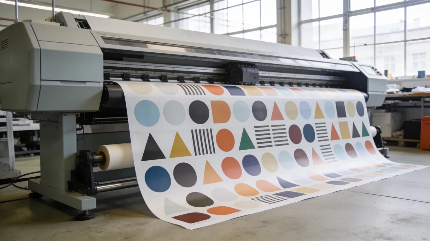 Transfers drucken — Ablauf bei RG Textil in Berlin (KI-generierte Illustration)